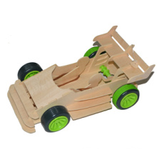 Wooden Construction Set Racing Car